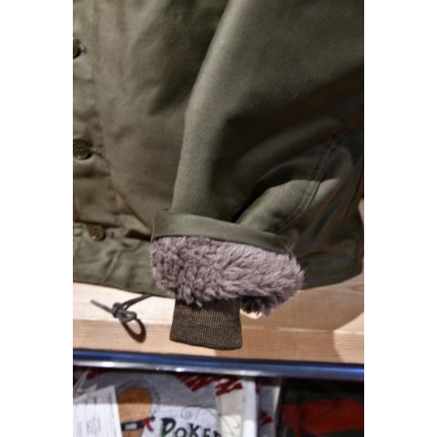 トイズマッコイ ToysMccoy アウター N-1 "8 BALL" DECK JACKET Col:Oliveの画像