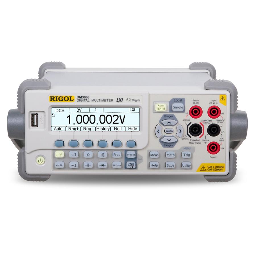 RIGOL デジタル・マルチメータ DM3068 220000分解能＋0.0035%電圧精度＋10000rdgs/s測定スピード＋10A電流測定レンジの画像