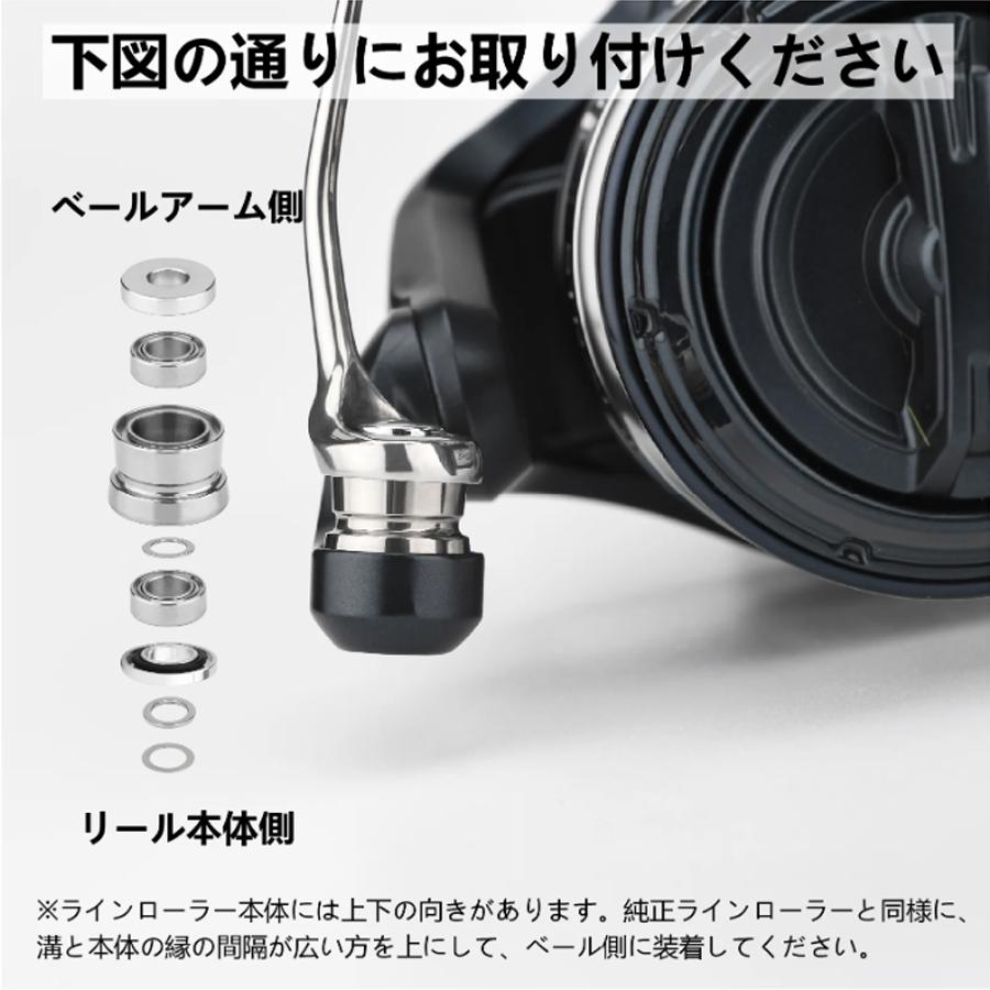 ゴメクサス ラインローラー D112 本体チタン製 シマノ用 2カラー ゴメクサス ラインローラー D112 本体チタン製 シマノ用 2カラー