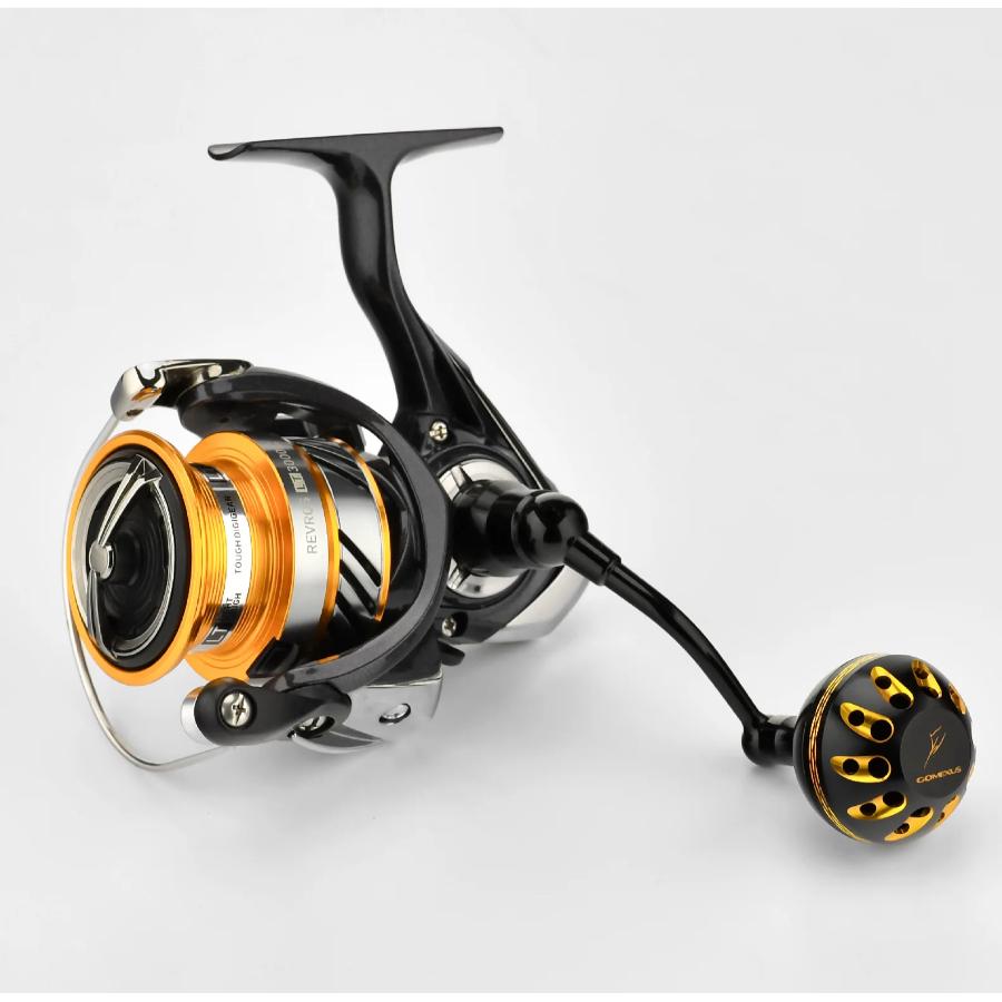 ゴメクサス シングルハンドル 共回り式 アルミハンドル ノブ付