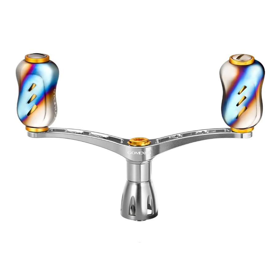 ゴメクサス ダブルハンドル チタン焼入れ MYD98T22 ジュラルミン製