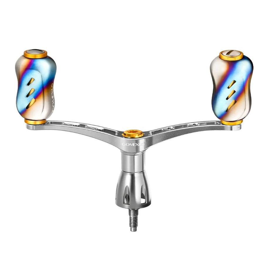 ゴメクサス ダブルハンドル チタン焼入れ MYD98T22 ジュラルミン製