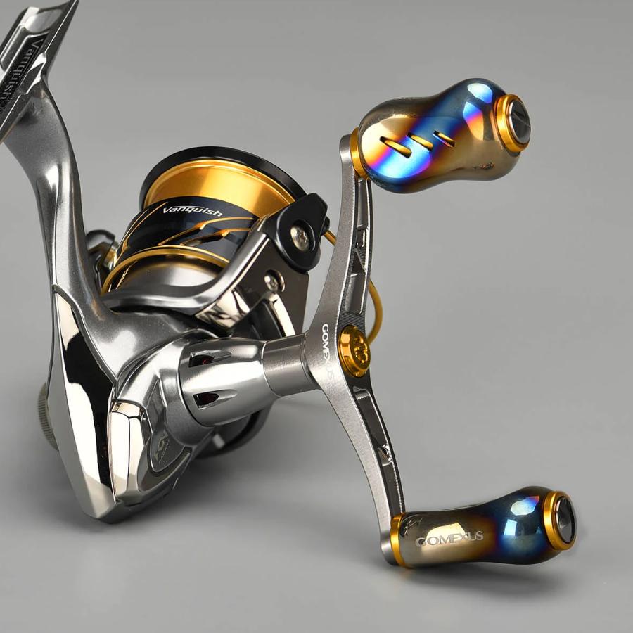 ゴメクサス ダブルハンドル チタン焼入れ MYD98T22 ジュラルミン製