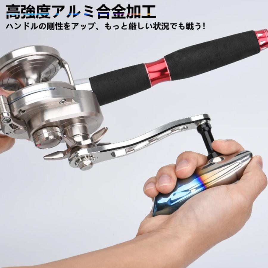 ゴメクサス パワーハンドル 115mm チタン製ノブ付 アルミ製 ゴメクサス パワーハンドル 115mm チタン製ノブ付 アルミ製