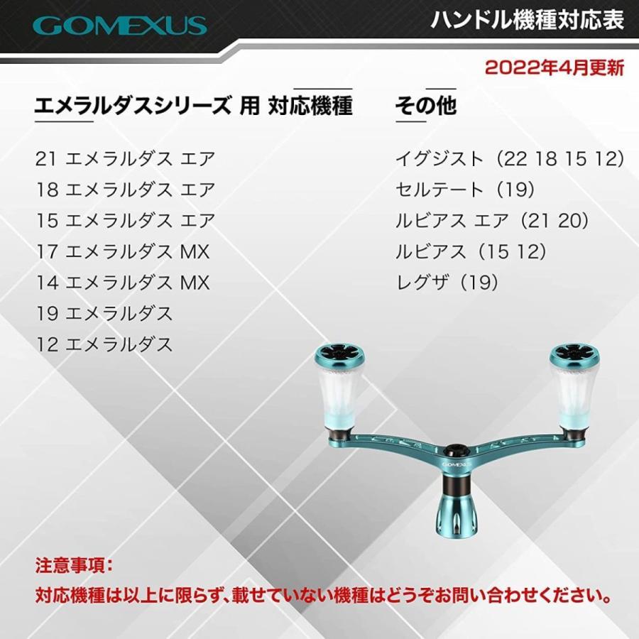 ゴメクサス ダブルハンドル エメラルダス MYD98T20TPGN 98mm ゴメクサス ダブルハンドル エメラルダス MYD98T20TPGN 98mm