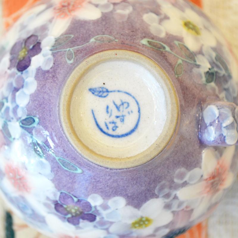 ◇ゆずりは工房　土鍋　1〜2人用　紫花柄 ◇ゆずりは工房 土鍋 1〜2人用 紫花柄 工房ゆずりは」の人気商品