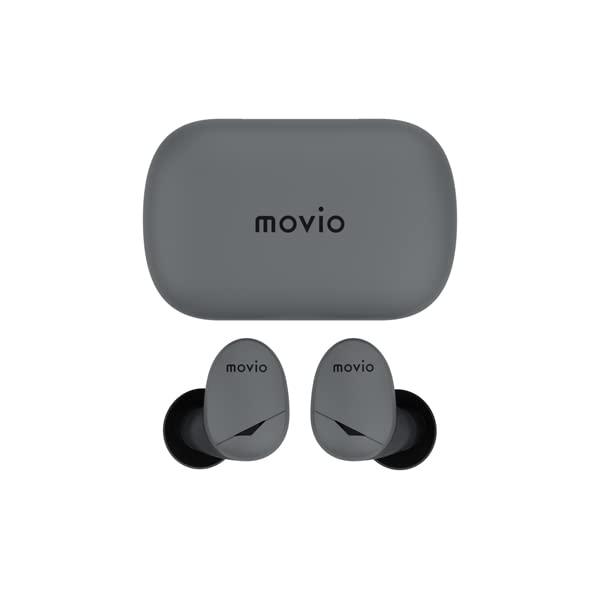 movio ニュートラルカラー タッチセンサー搭載 Bluetooth5.0 完全ワイヤレスイヤホン アーバングレイ M310SHOESUGR｜riiccoo-stor｜03