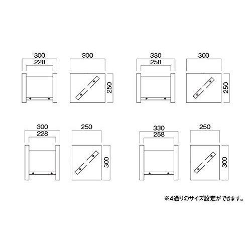 ハヤミ工産 HAMILeX SBシリーズ スピーカースタンド H型スピーカーベース 2台1組 ブラック SB-946｜riiccoo-stor｜04