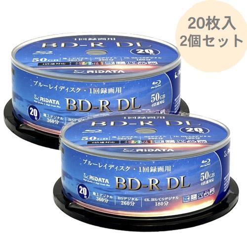 RiDATA ブルーレイディスク bluray 1回録画用 BD-R DL 片面2層 RiDATA ブルーレイディスク bluray 1回録画用 BD-R DL 片面2層