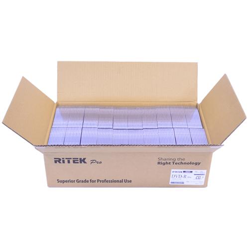 DVD-R データ用 DVDR-D47CG10SC 4.7GB 16倍速 Ritek Professional with "CG" Technology (Ritek Pro "CG") 5ｍｍスリムケース入10枚パック×20個（200枚）RITEK_1