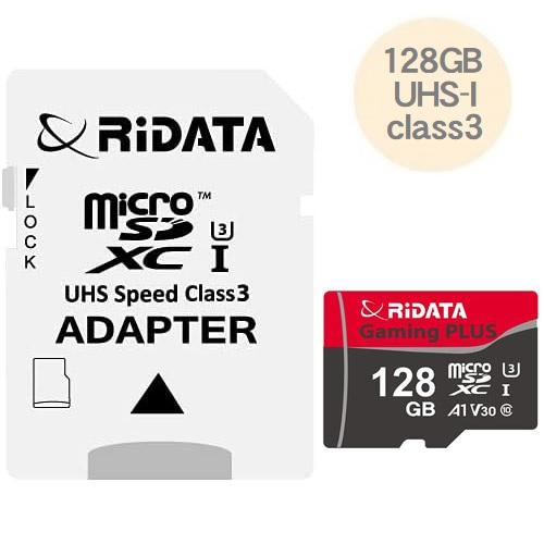 RiDATA microSDXCカード 128GB UHS-I U3 V30 A1 4K対応 class10 RiDATA microSDXCカード 128GB UHS-I U3 V30 A1 4K対応 class10