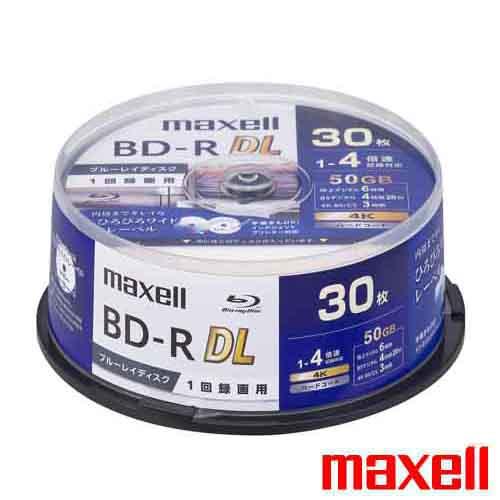 maxell 【在庫有】ブルーレイディスク 1回録画用 30枚スピンドル maxell 【在庫有】ブルーレイディスク 1回録画用 30枚スピンドル
