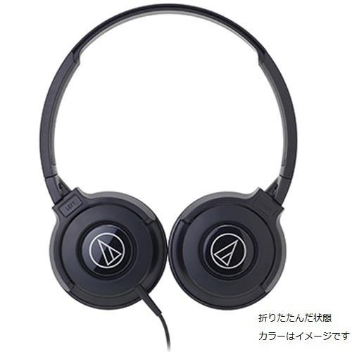 ポータブルヘッドホン 片出しコードスタイル 軽量 コンパクト 有線 ホワイト ATH-S100-WH audio-technica オーディオテクニカ ヘッドフォン｜rijapan｜02