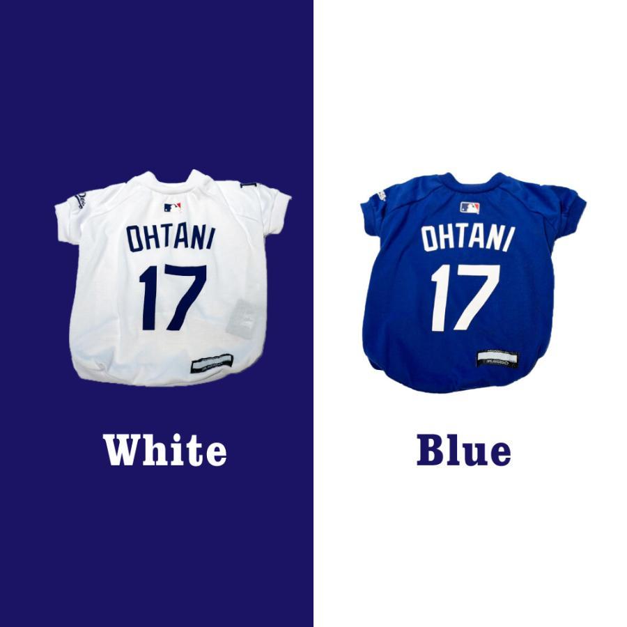 送料無料新品★犬の洋服ＭＬＢ公式ドジャース大谷翔平ユニホーム半袖ＴシャツＬ 大谷 犬 服 青 大谷翔平 ペット 犬用 ユニフォーム XS ブルー
