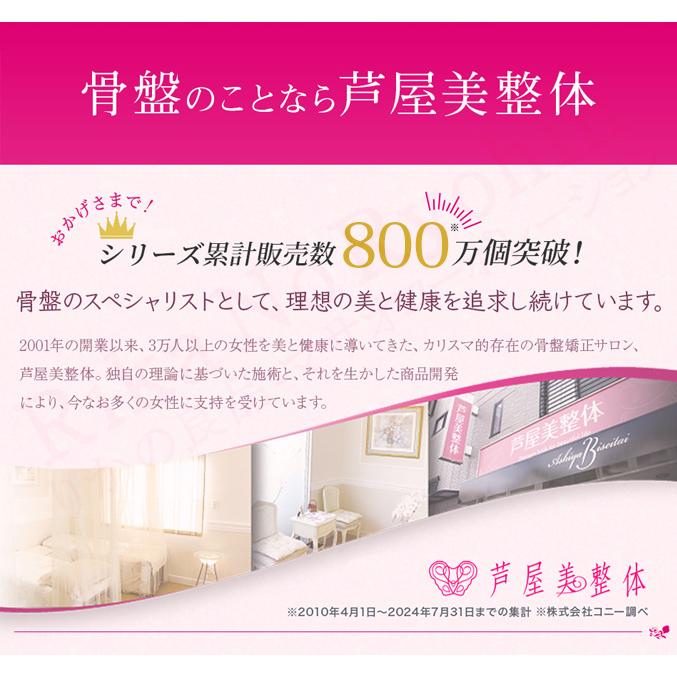 芦屋美整体 骨盤スリムロールエアー エアーバッグ ゆらゆらローリング 引き締め 下腹シェイプ 美脚 ウエストケア 骨盤引締め RSL発送 rlt 100sの画像