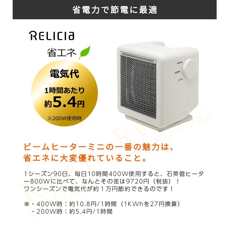 TOHO ビームヒーターミニ RLC-BHMINI ヒーター 暖房 コンパクト 省エネ