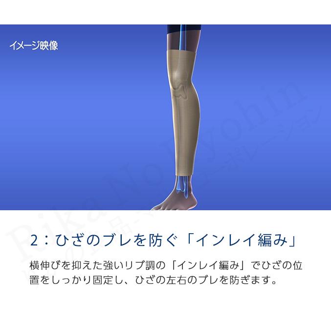 丸光産業 皮膚感覚ひざサポーターnaossプロ ナオスプロ 左右兼用2枚入