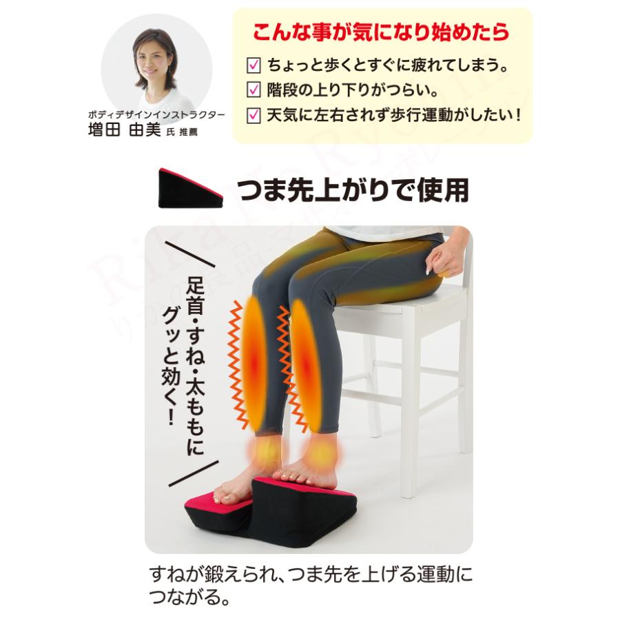 座ってあんしんワンツーステッパー レッド ベージュ ブルー クッション