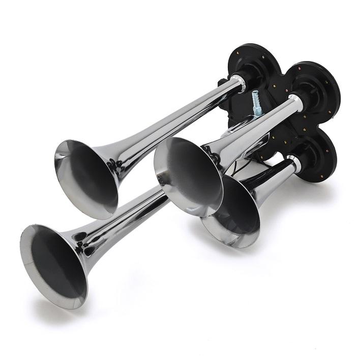 4連型 350mm 295mm 230mm 170mm 24v ヤンキーホーン エアーホーン バイク トラック 積載車 アメ車 デコトラ ハッカー ダンプ Ho 017 Rikopinhome 通販 Yahoo ショッピング