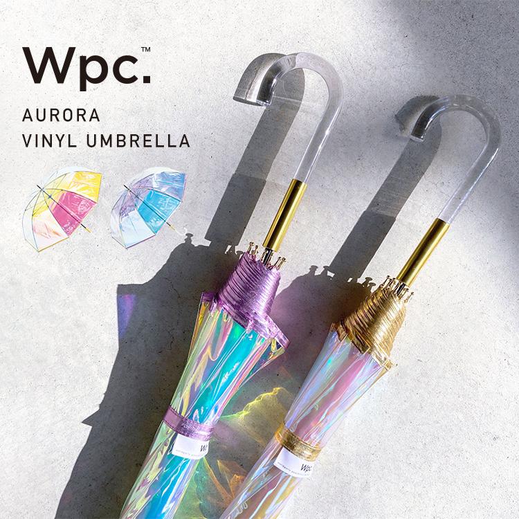 Wpc. 傘 オーロラ バードケージ 雨傘 長傘 ビニール傘 グラス Wpc. 傘 オーロラ バードケージ 雨傘 長傘 ビニール傘 グラス