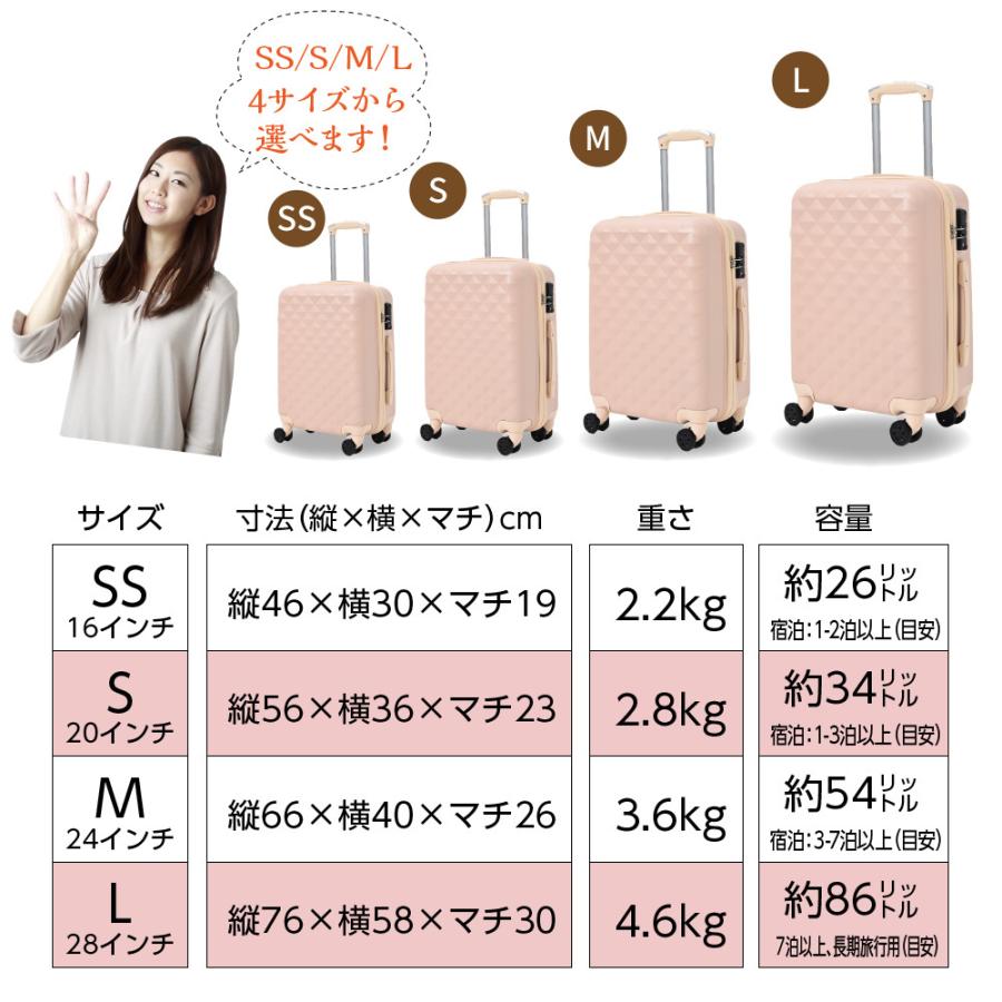 キャリーバッグセット ブラック K8115 国内発送