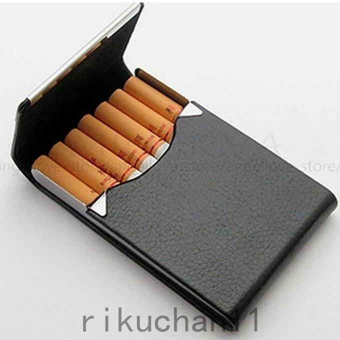 返品交換不可 財布 帽子 ファッション小物 シガレットケース 男女兼用 ステンレス おしゃれ シガレットケース タバコケース メンズステンレス Pu 7枚入り 男女兼用 タバコケース 全8色 おしゃれ ビジネス 軽量 忘年会 プレゼント ギフト おしゃれ Www