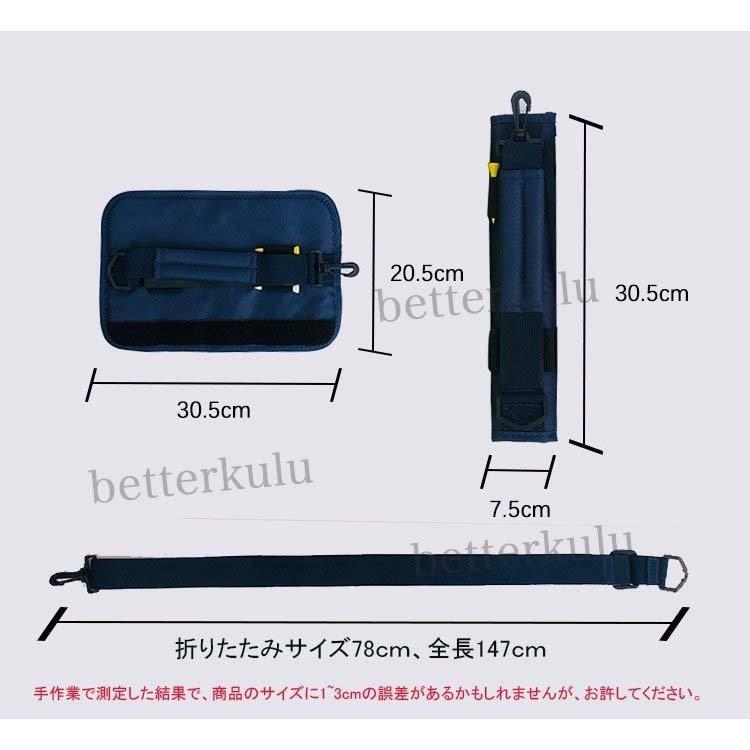 キャディーバッグ 簡易ゴルフバッグ クラブケース ゴルフ ショルダーバッグ クラブ収納ホルダー 背負える グラウンドゴルフ用具｜rikuchan11｜04