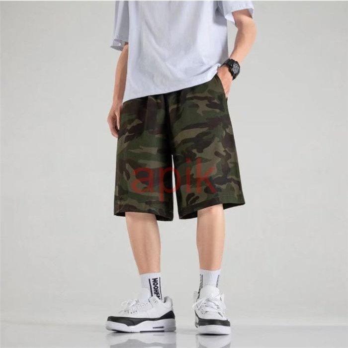 大特価放出 ボトムス パンツ ショートパンツ メンズ カモフラージュ柄 迷彩 ショートパンツ メンズ カモフラージュ柄 迷彩 ハーフパンツ 短パン ワイドパンツ 5分丈 ゆったり ショーツ シンプル ウエストゴム お洒落 男性用 Www Threeriversofs Com
