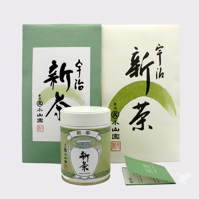 丸久小山園 極上 宇治新茶 100g缶 期間限定 5月8日〜予約販売 出来次第、順次お届け致します 緑茶 京都産 日本茶｜rikyuen｜02