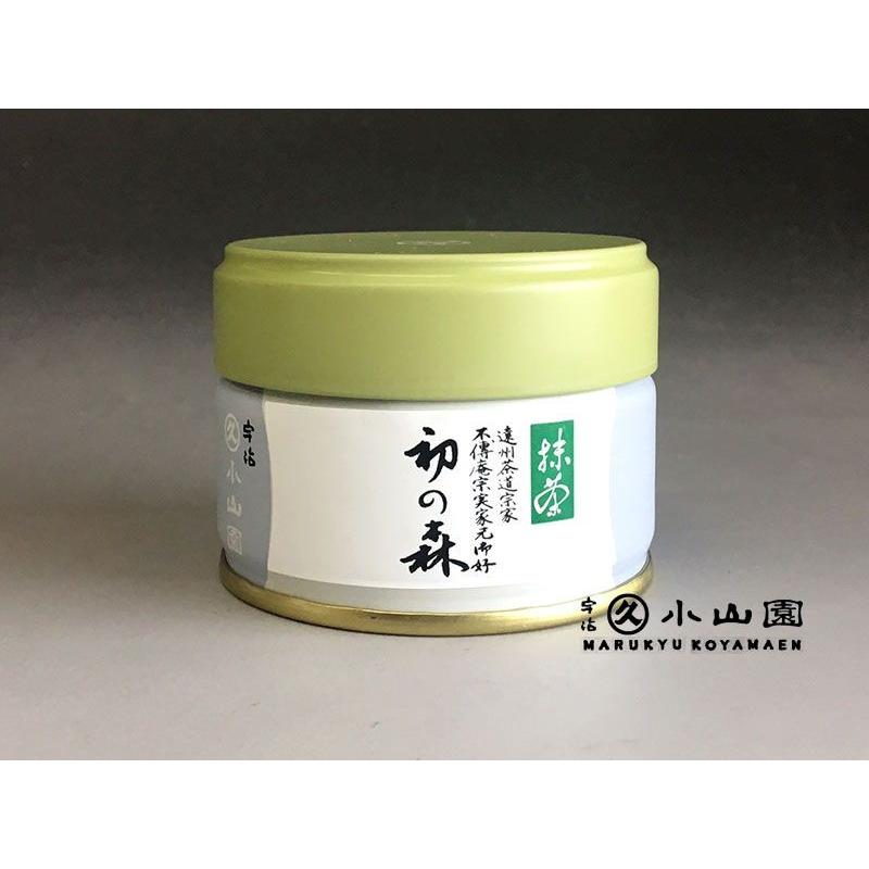 抹茶 宇治 丸久小山園 初の森 20g 缶（はつのもり）遠州流 不傳庵 小堀