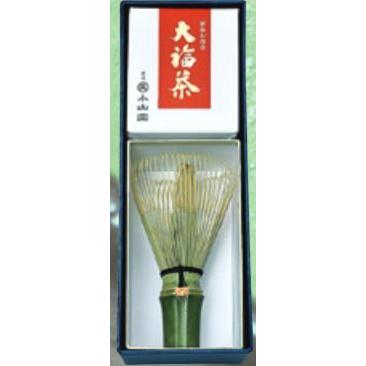 丸久小山園 抹茶「大福茶」40g缶 茶筅「極上青竹」1本 限定商品 福M-72