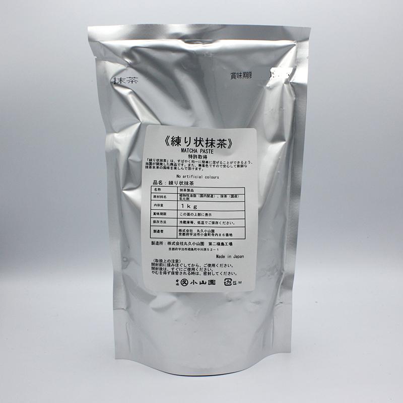 【正規品】丸久小山園　抹茶　東和　1kg x 1袋 抹茶 宇治 丸久小山園 練り状抹茶 1kg 袋 ソフトクリーム 京都産 日本