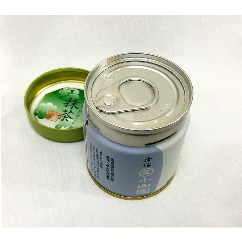 抹茶 宇治 丸久小山園 清和の白 40g 缶（せいわのしろ）藪内流御好