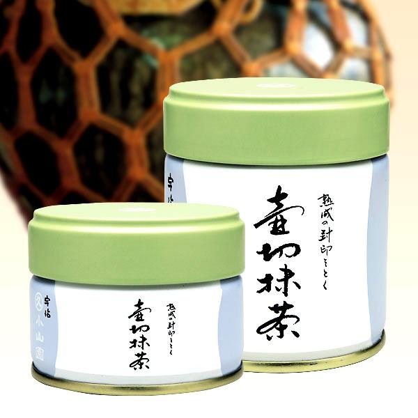 抹茶 宇治 丸久小山園 緑樹壺切抹茶 40g 缶詰（つぼきりまっちゃ）限定