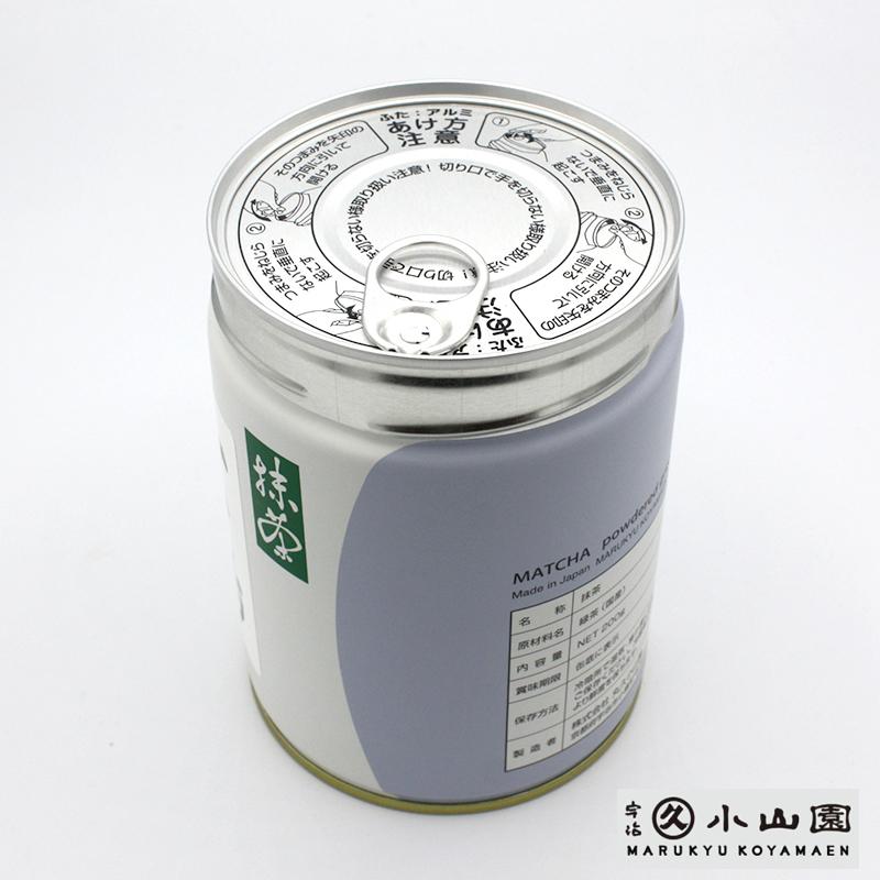 抹茶 宇治 丸久小山園 瑞泉の白 200g 缶（ずいせんのしろ）裏千家 今日