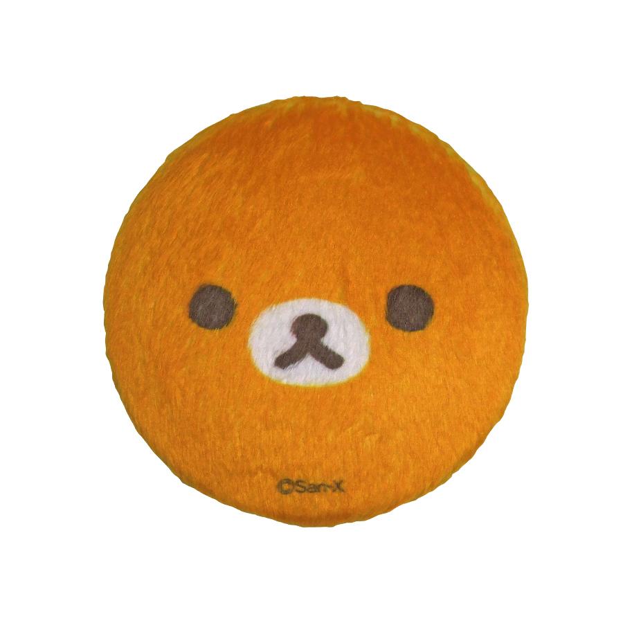 リラックマストア限定 ふわふわぬいぐるみ缶バッジ リラックマ リラックマストア 通販 Yahoo ショッピング