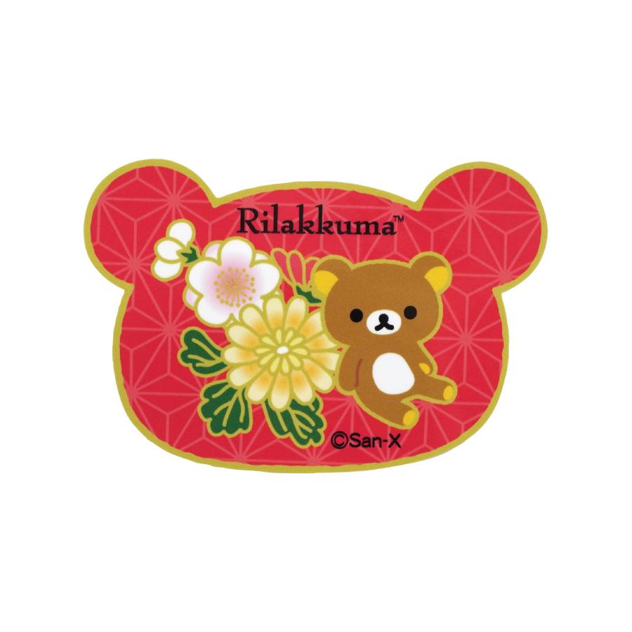 リラックマ リラックマストア限定 ステッカー 和モダン : リラックマ