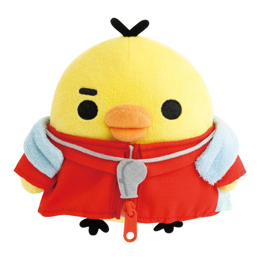 リラックマ キイロイトリ学園限定 体育教師ぬいぐるみ キイロイトリ