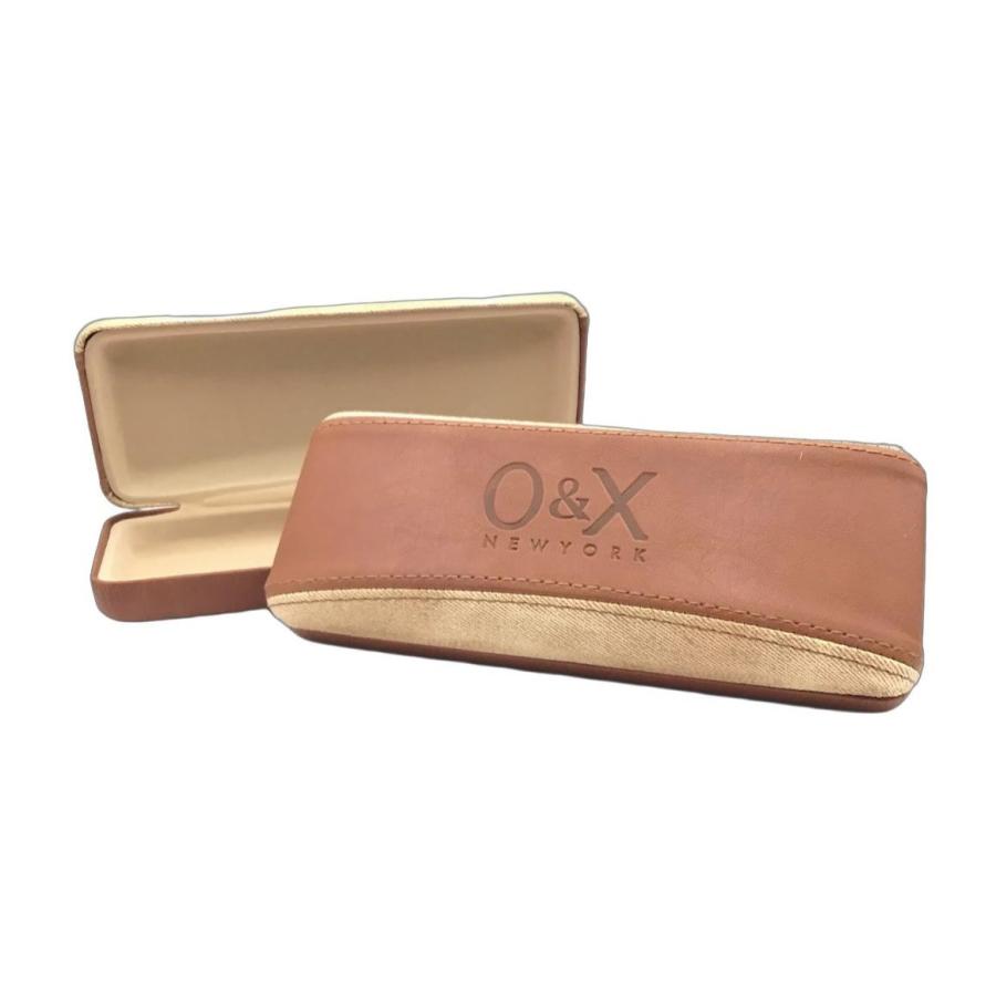 【新品未使用】O&X NEW YORK オーアンドエックス メガネ 度なし オーアンドエックス ニューヨーク O&X オーアンドエックス OP-J66
