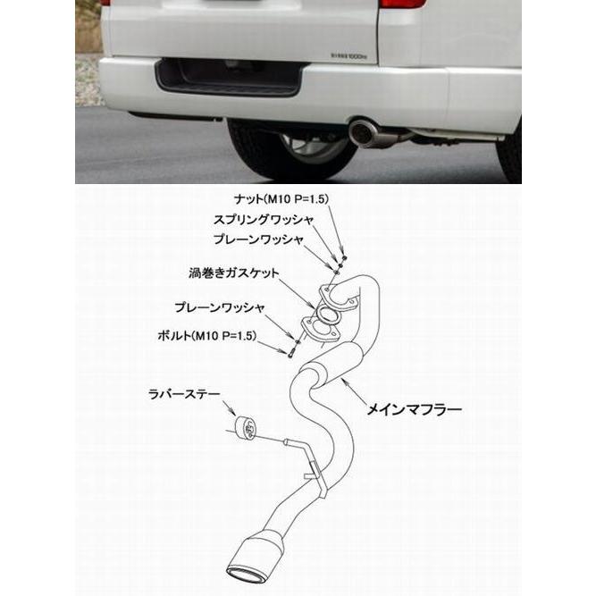 200系 ハイエース 2/4WD標準ボディ KDH201/KDH206 2010/7〜2017/11迄