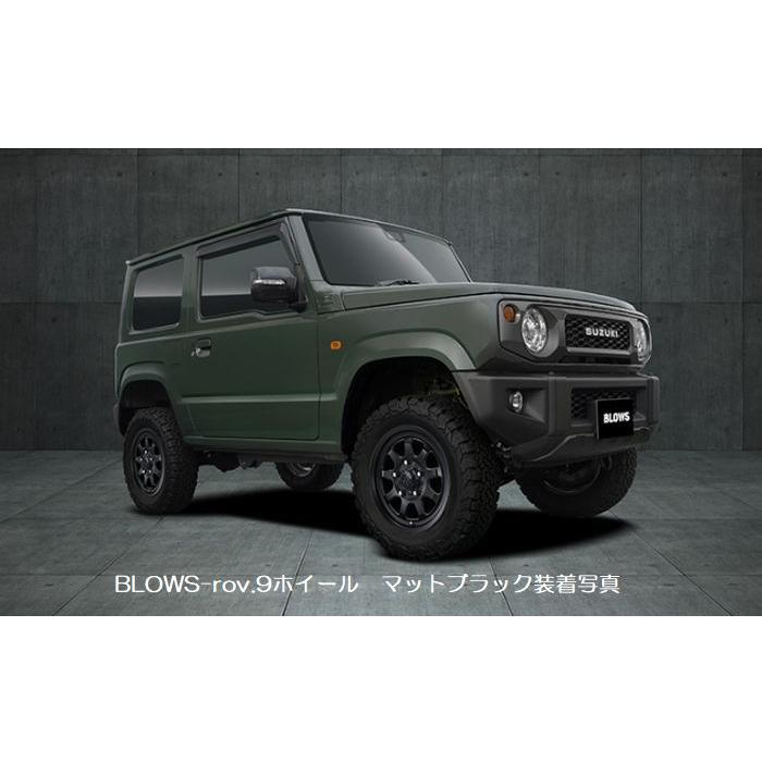 16インチ用JB64ジムニー専用サイズBLOWS-rov.9 ロブナイン(マット