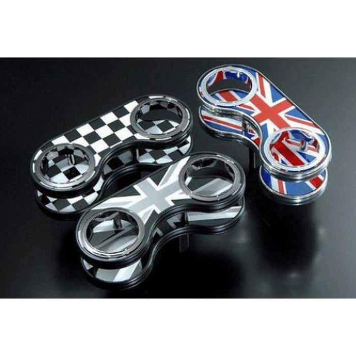 BMW MINI（ミニ）（R50.53.52）専用品　BUSSELL(バッセル）センタードリンクホルダー◆代引注文不可商品　デザイン選択必要 | 