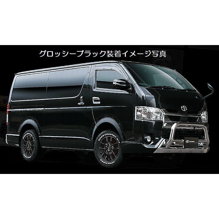 ハイエース　　ローダウンブラック ローダウンスタイルでコンプリート！新車ハイエースワゴン GL 4WD FD