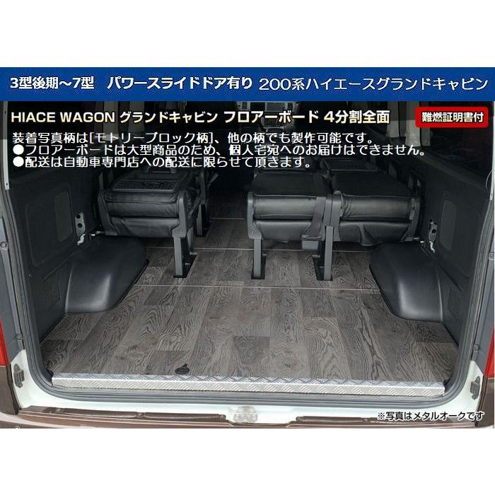 送料込価格 3型後期〜200系ハイエースグランドキャビン パワー