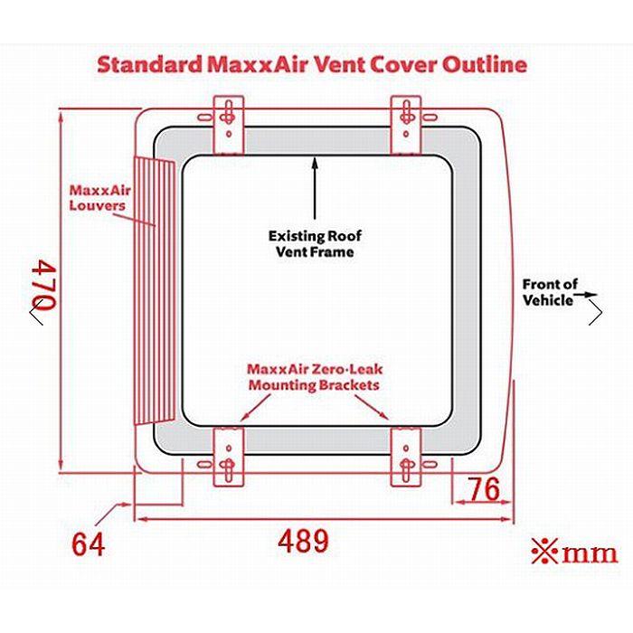 MAXX AIRマックスエアールーフベントカバーブラック C42007リム コーポレーション 通販 Yahoo!ショッピング