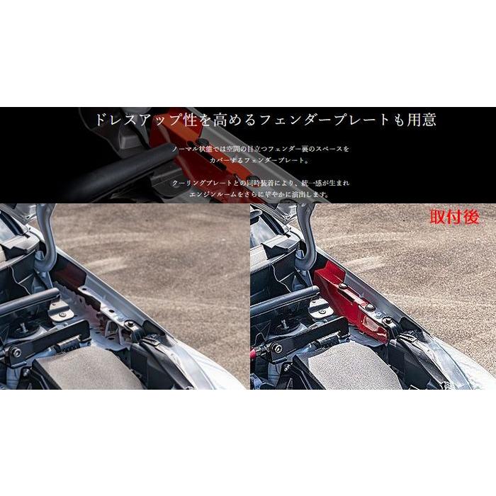 GRヤリス用　TANABE タナベクーリングプレートの※フェンダープレートのみ TANABE タナベ GTクーリングプレート フルセット (プレート+