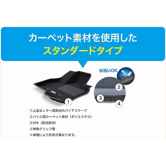 ハイラックス クラッツィオ フロアマット ブラック 楽天市場】ハイラックス フロアマット 1〜2列目セット GUN125 トヨタ