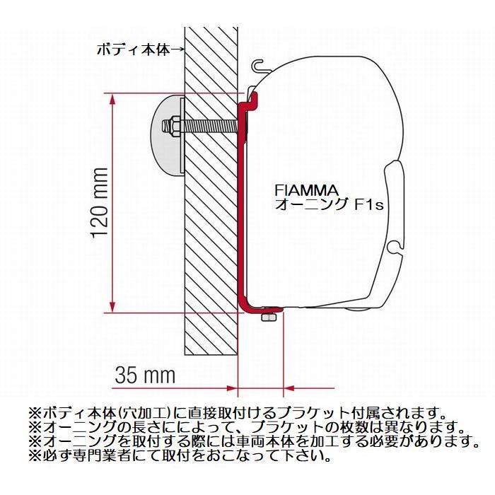 FIAMMA（フィアマ） 汎用製品フィアマFIAMMA製サイドオーニングF1S