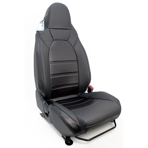 コペン【LA400K】ジーベース シートカバー□運転席＆助手席1台分※純正