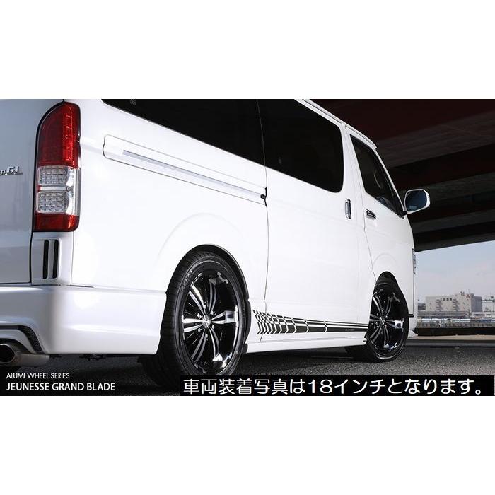 200系ハイエース2/4WD用ジュネスグランブレード/グロスブラック